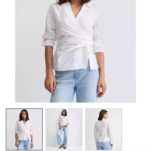 LOFT Elegant Cream Blouse